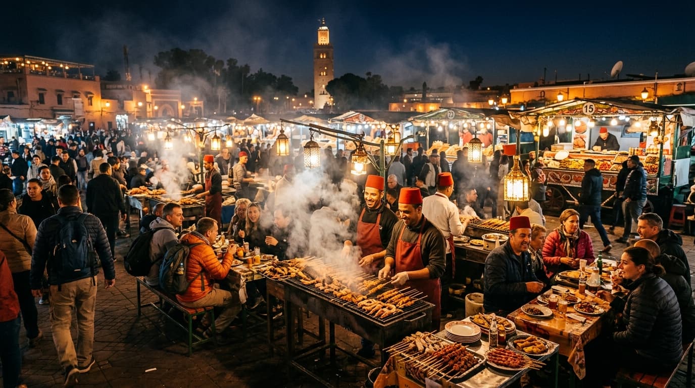 Best Street Food in Marrakech's Medina