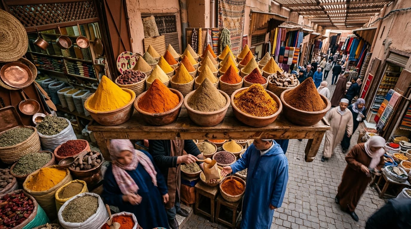 The Moroccan Spice Souk: A Practical Guide to Buying Without Overpaying