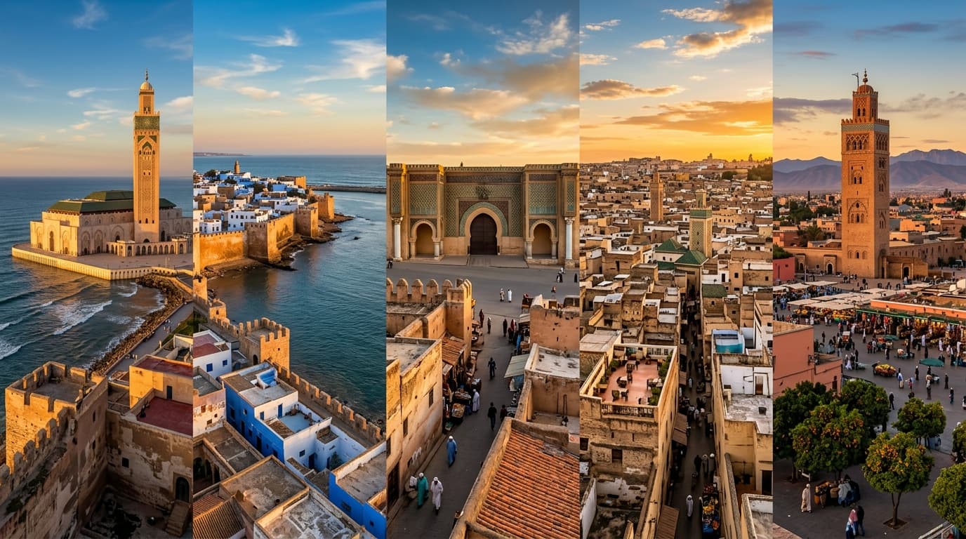 10-Day Imperial Cities Itinerary: Casablanca, Rabat, Fes, Meknes and Marrakech