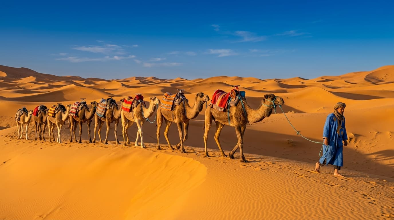 Everything You Need to Know About Camel Trekking in the Sahara
