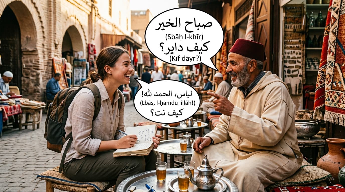 Essential Moroccan Arabic (Darija) Phrases for Travellers