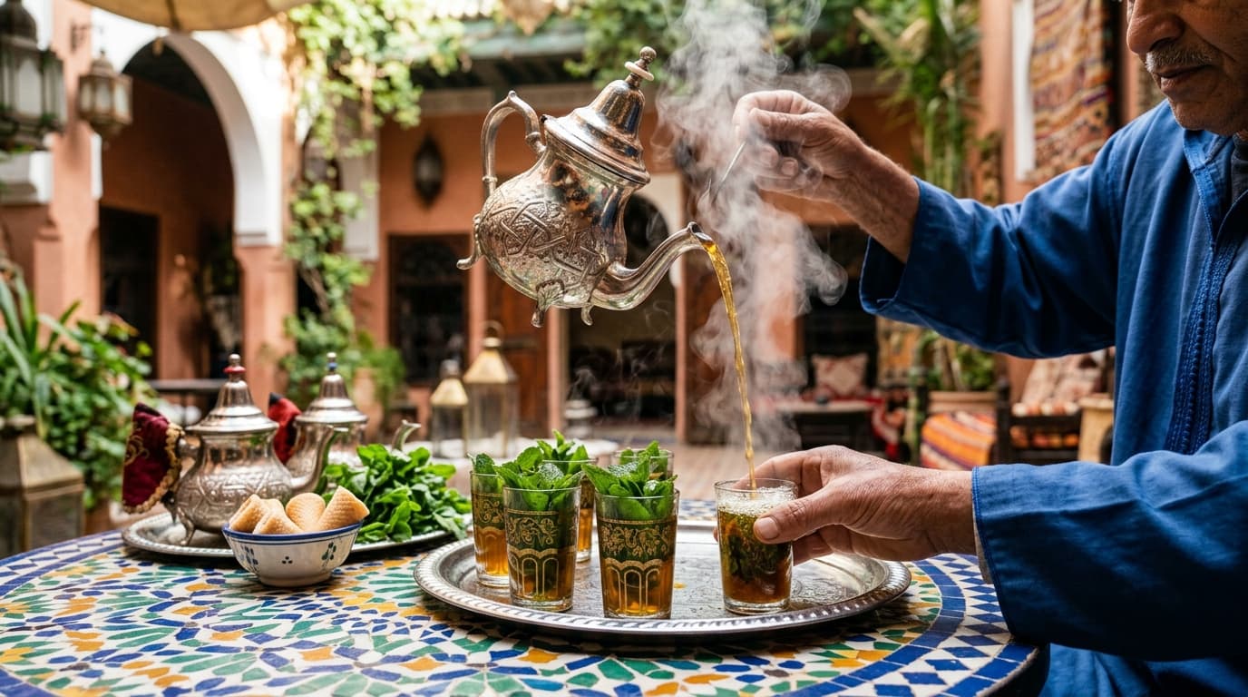 The Moroccan Tea Ceremony: History, Ritual & Meaning