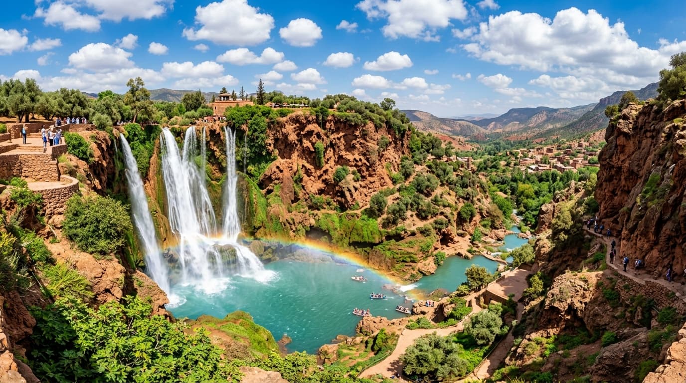 Morocco's Most Beautiful Waterfalls: Ouzoud, Akchour, Immouzer and the Ourika Valley