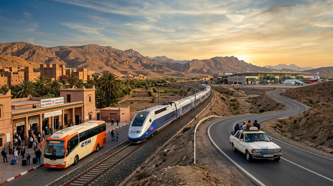 Getting Around Morocco: Trains, Buses, Taxis and More