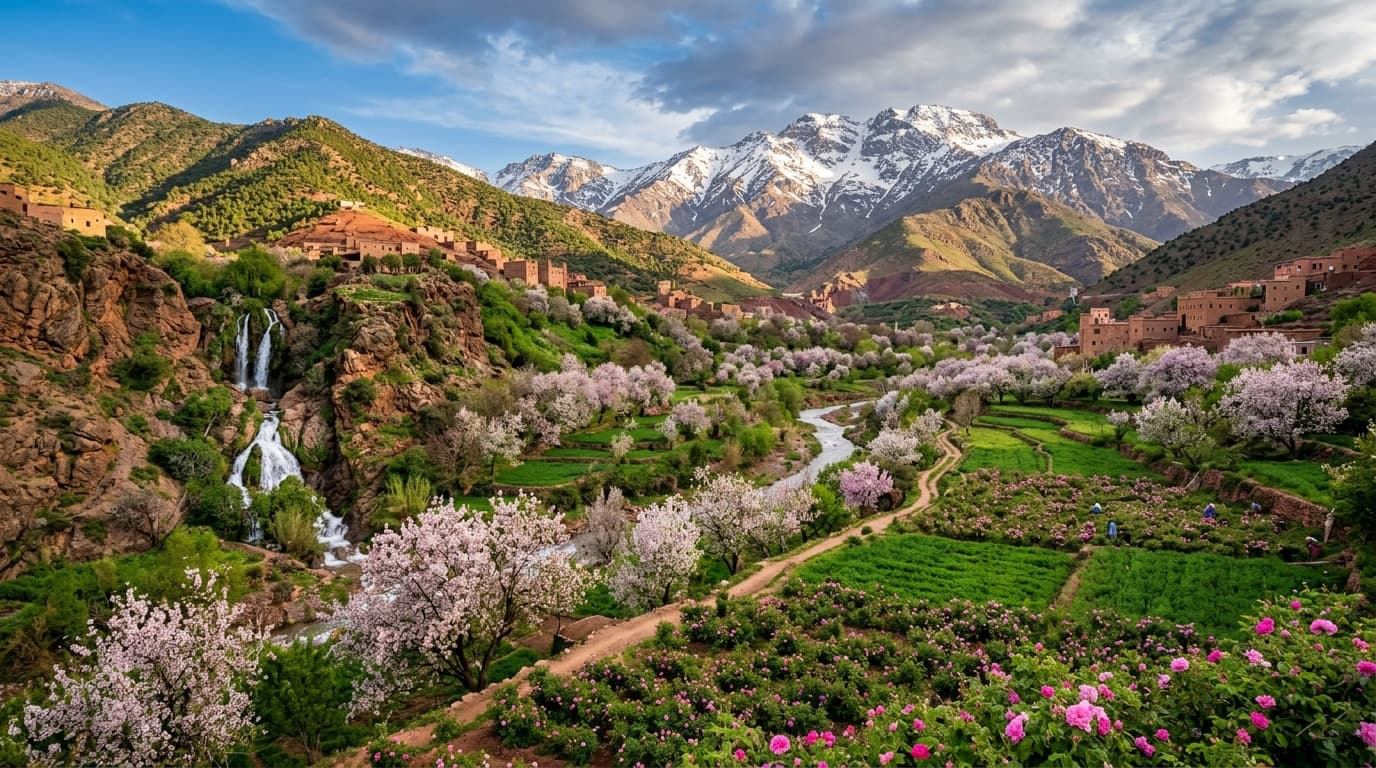 Spring in Morocco: Blossoms, Roses and the Best Season Nobody Talks About