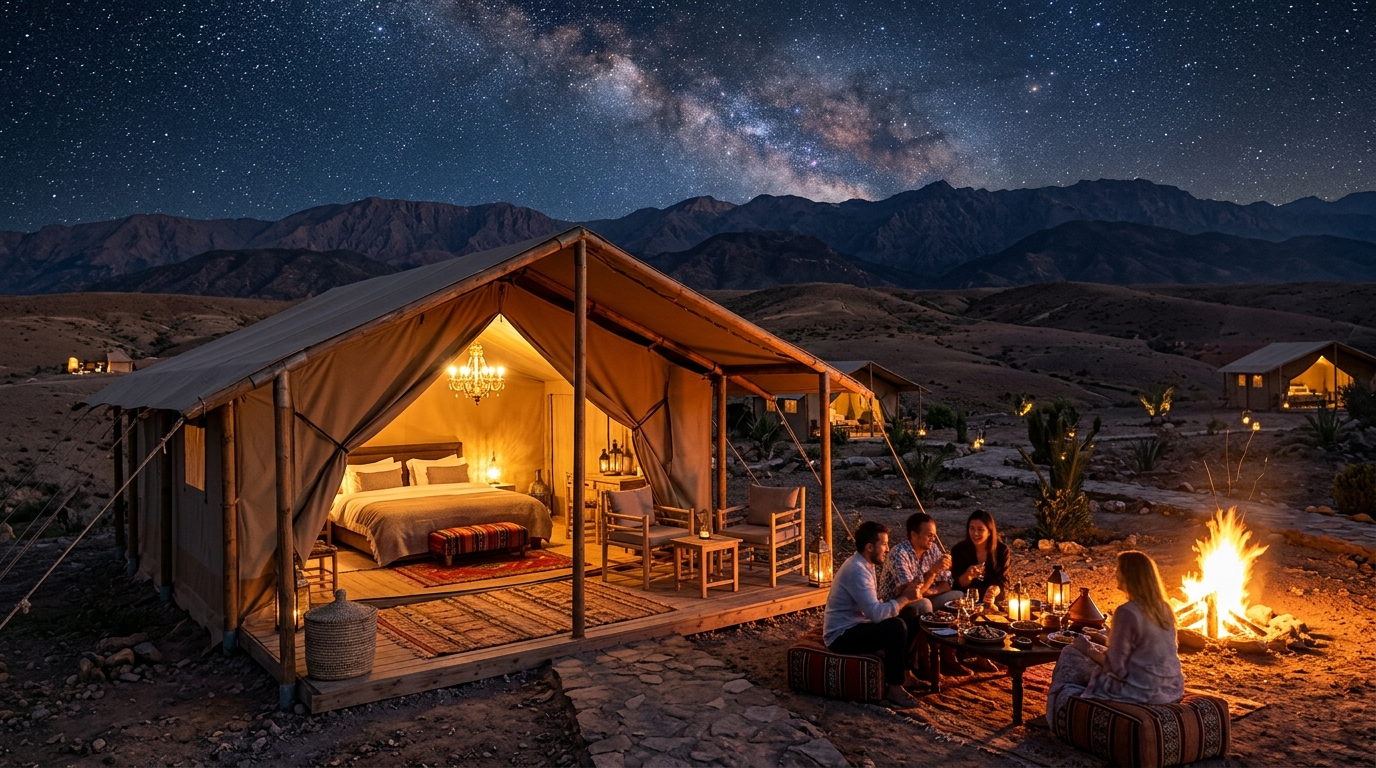 Agafay Desert Overnight Luxury Glamping