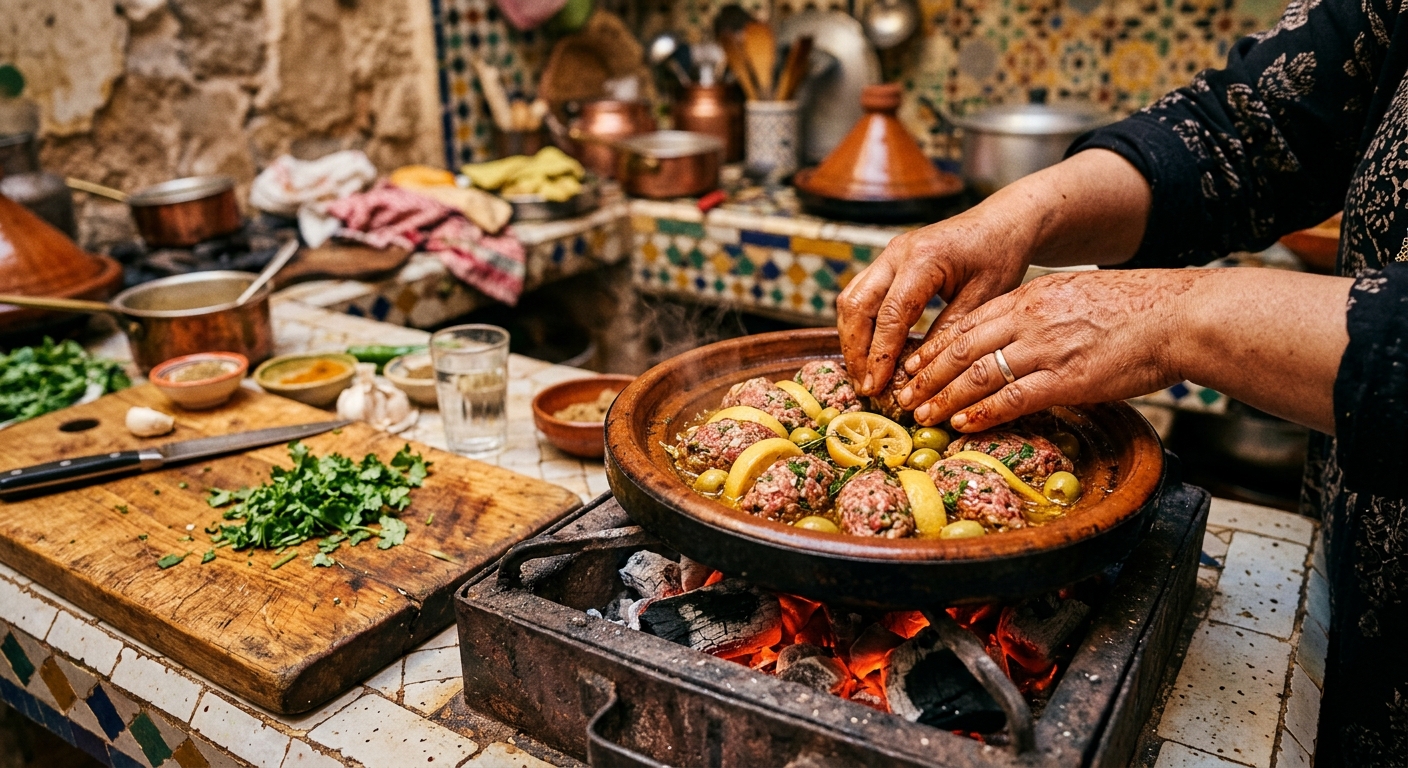 Moroccan Cooking Class in a Marrakech Riad