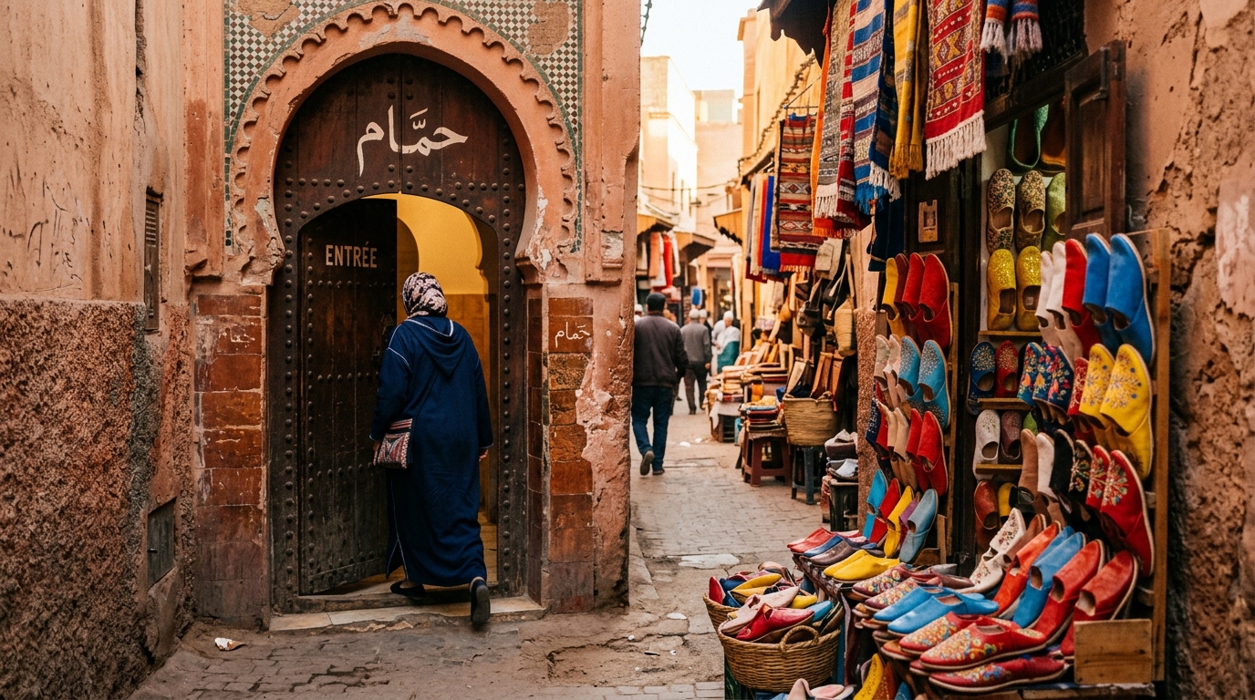 Marrakech Hammam & Souk Morning Experience