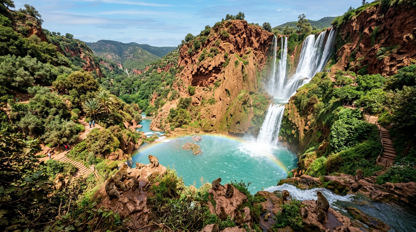 Ouzoud Waterfalls Day Trip from Marrakech