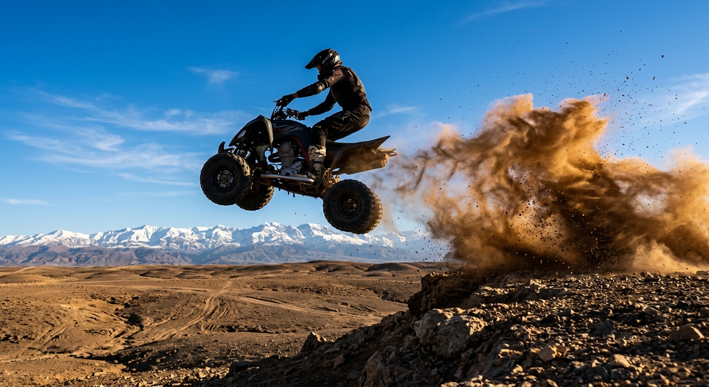 Quad Biking in the Agafay Desert — 3 Hours