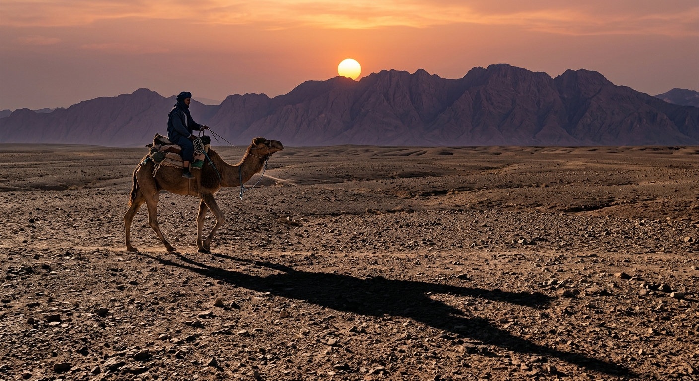Agafay Desert Camel Sunset Ride — 2 Hours