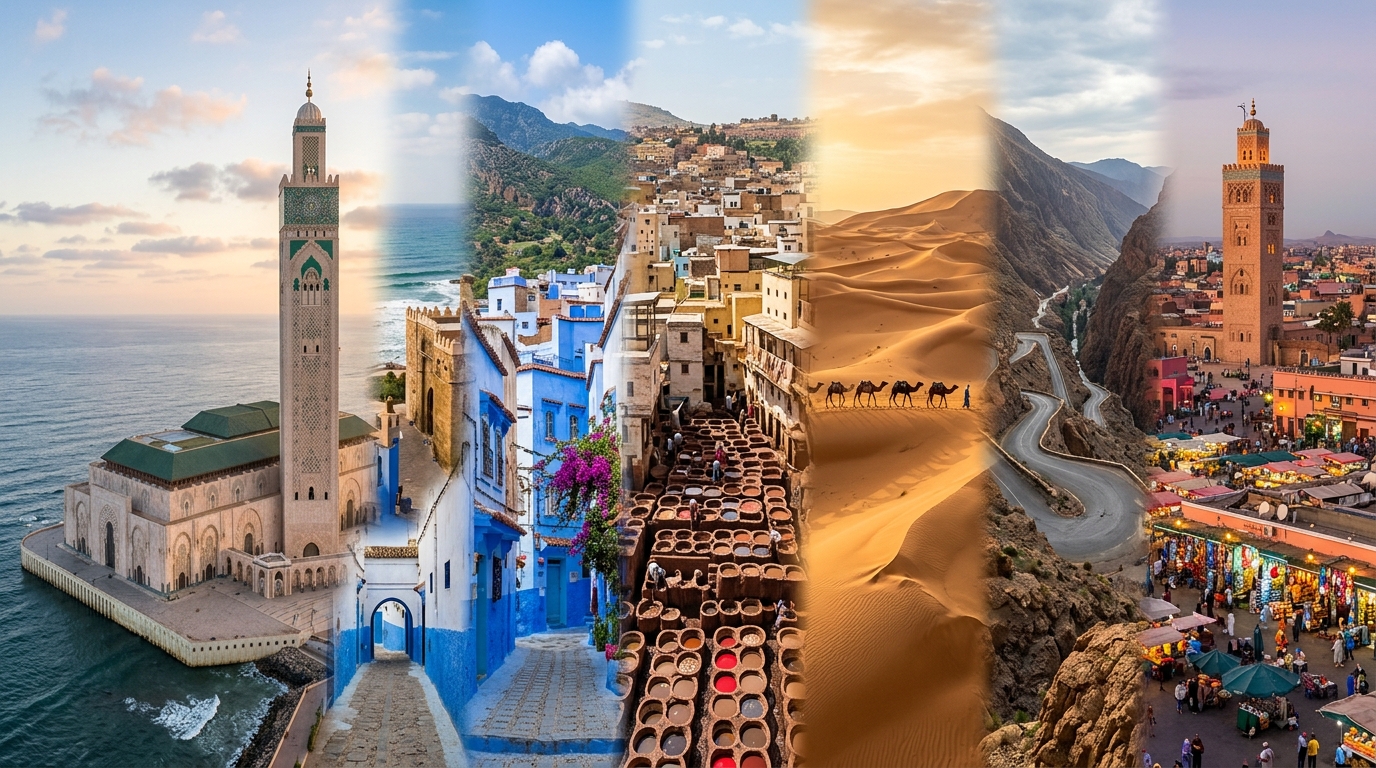 Complete Morocco from Casablanca — 8 Days