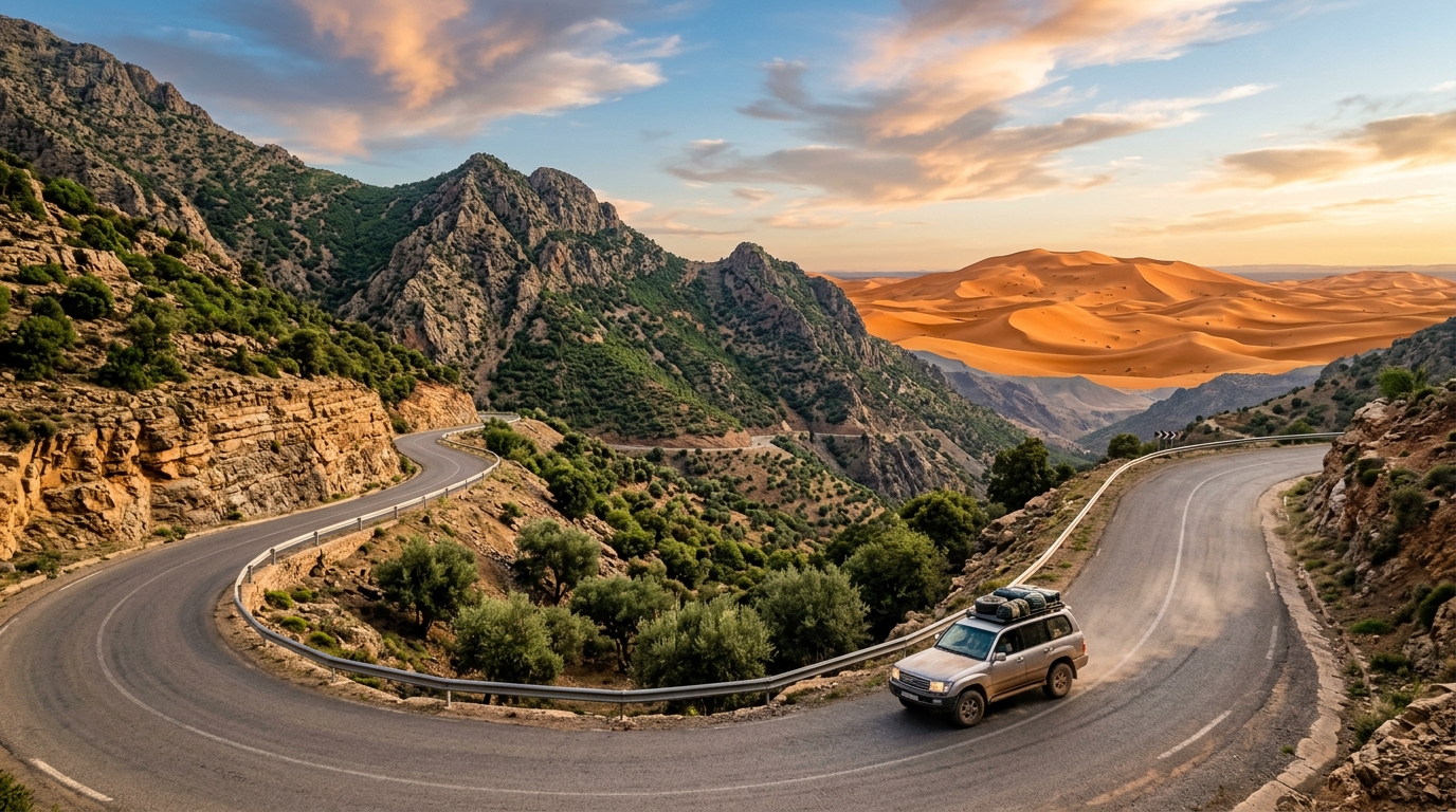 Casablanca to Sahara Desert Loop — 5 Days