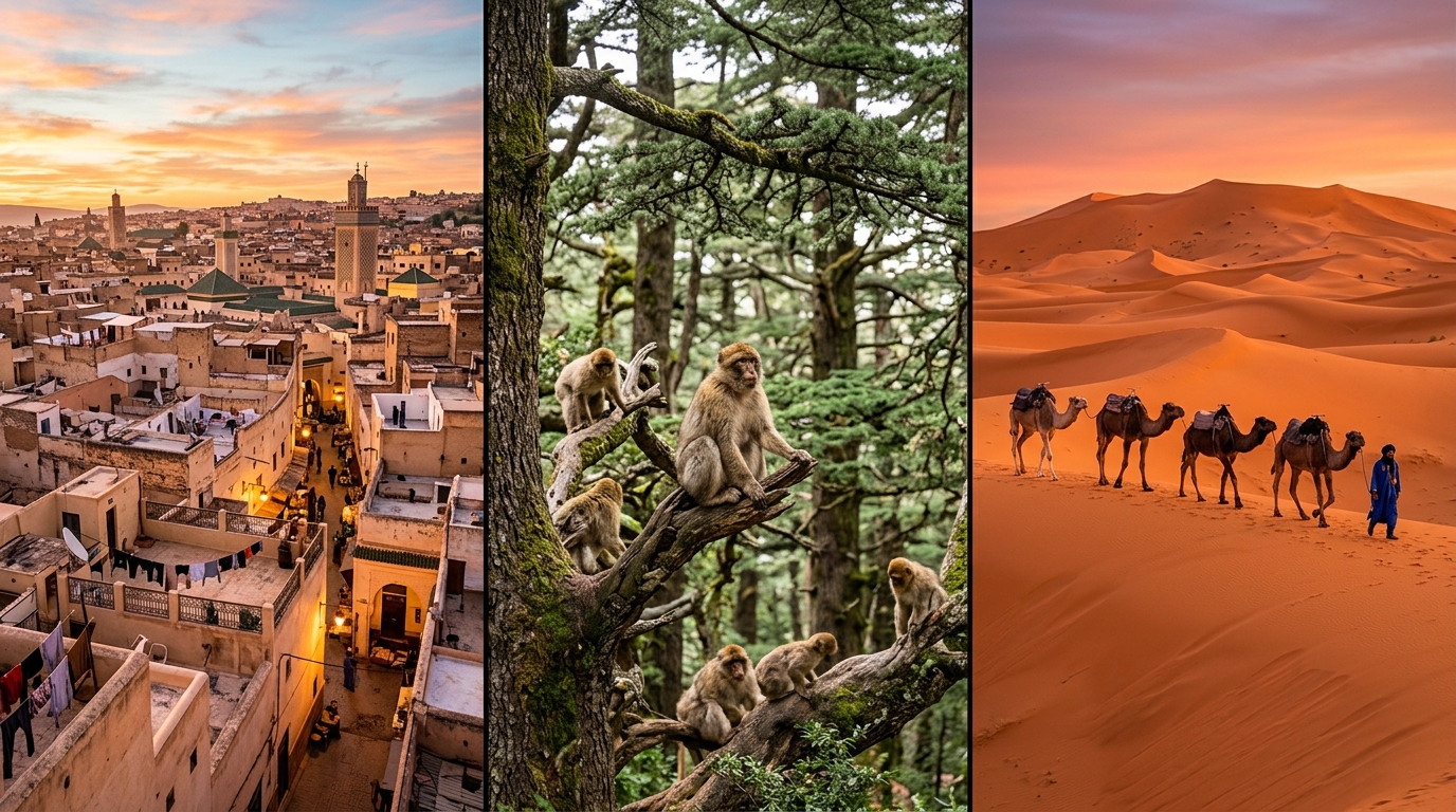 Fes to Sahara Desert — 3-Day Desert Escape