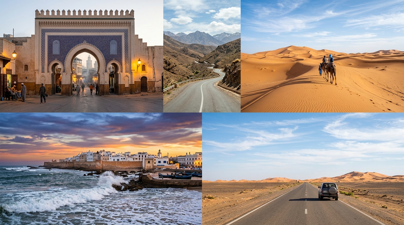 Fes — Sahara — Atlantic Coast — 6 Days