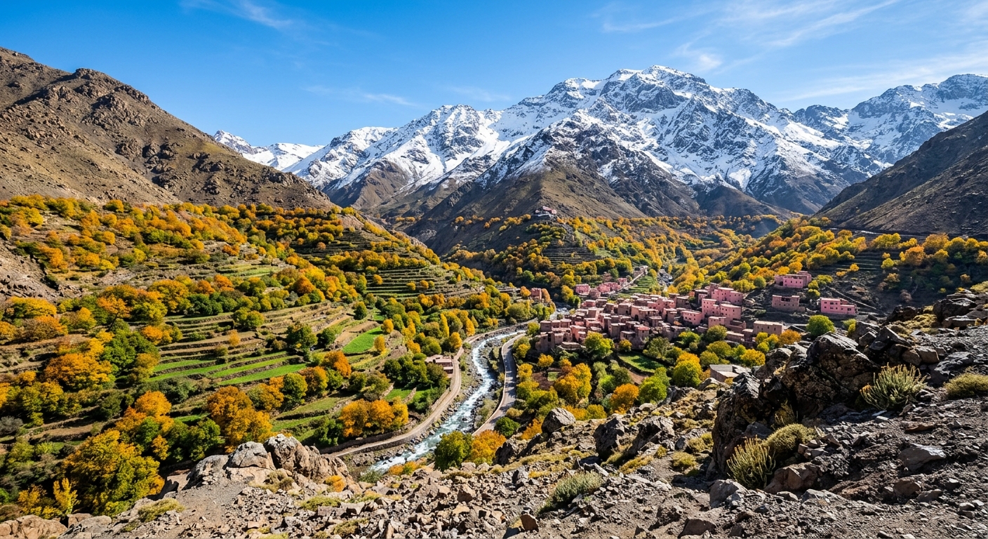Imlil Valley & Atlas Berber Villages Day Trip