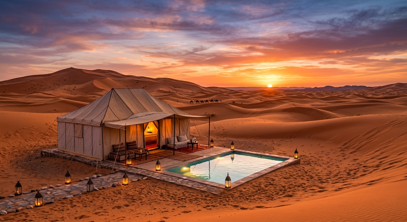 Luxury Desert Circuit — Marrakech to Sahara — 4 Days