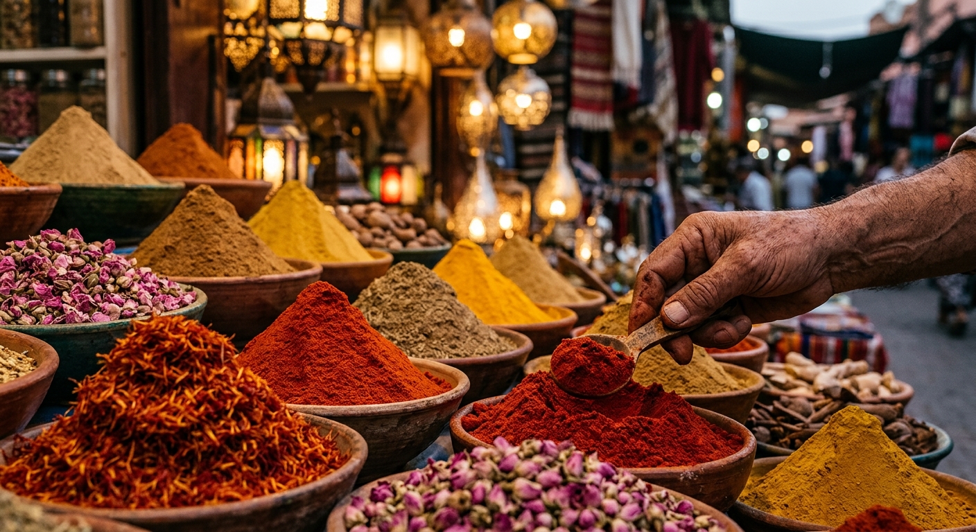 Marrakech Food & Spice Souk Tour — Half Day