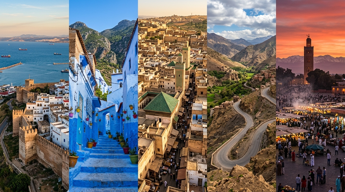 Tangier to Marrakech — Morocco Top to Bottom — 5 Days